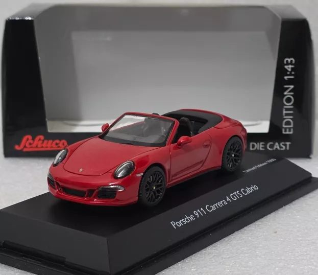 Schuco Porsche 911 991 Carrera 4 Gts Spider 2014 1:43 07586
