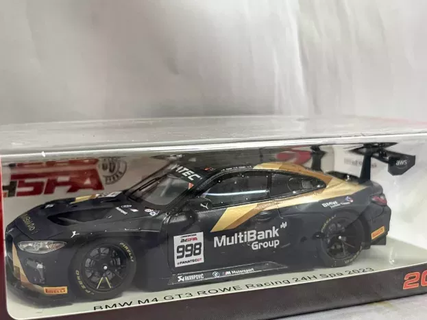 Spark Bmw 4-series M4 Gt3 Team Rowe Racing N 998 24h Spa 2023 D.harper N.verhagen M.hesse 1:43 SB734