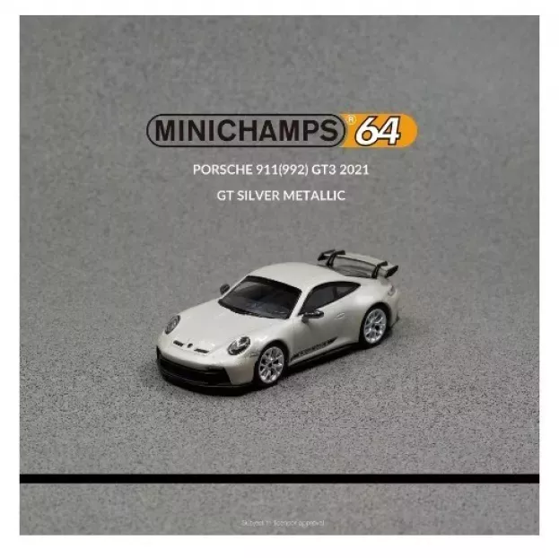 Minichamps Porsche 911 992 Gt3 Coupe 2021 1:64 643061005