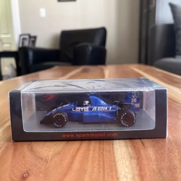 Spark Ligier F1 Js31 N 26 Practice Italian Gp 1988 S.johansson 1:43 S7412