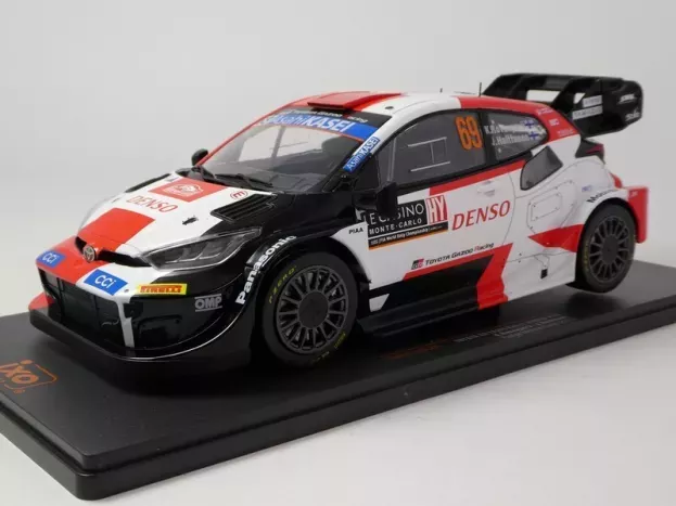 IXO Models Toyota Yaris Gr Hybrid Rally1 Team Toyota Gazoo Racing Wrt N 69 2nd Rally Montecarlo 2023 Kalle Rovanpera Jonne Halttunen 1:18 18RMC152B.22
