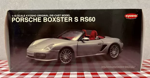 Kyosho Porsche Boxster S Rs60 Spider 2009 1:18 08382S