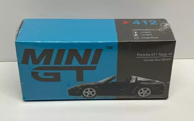 Mini-GT Porsche 911 992 Targa 4s Lhd 2022 1:64 MGT00412-L