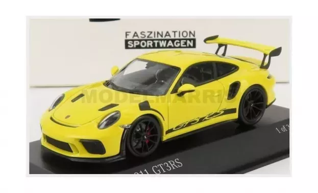 Minichamps Porsche 911 991-2 Gt3 Rs Coupe 2018 Black Rims 1:43 413067048