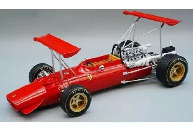 Tecnomodel Ferrari F1 312 Doppio Alettone N 0 Test Drive Modena 1969 Chris Amon 1:18 TM18-200A