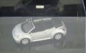 Autoart 1/43 59758 Beetle Cabrio Silver Minicar