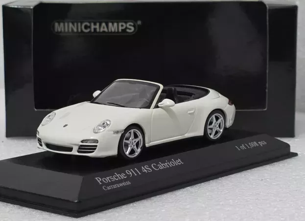 Minichamps Porsche 911 997-2 Carrera 4s Cabriolet 2008 1:43 400066431