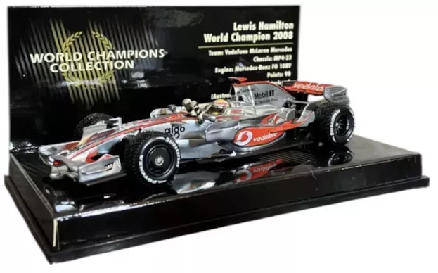 Minichamps Mclaren F1 Mp4 23 Team Vodafone Mclaren Mercedes N 22 World Champion Season 2008 Lewis Hamilton 1:43 530084332