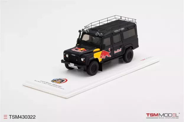 Truescale Land Rover Land Defender 110 Station Wagon Luka Red Bull Promotional Vehicle 1995 1:43 TSM430322