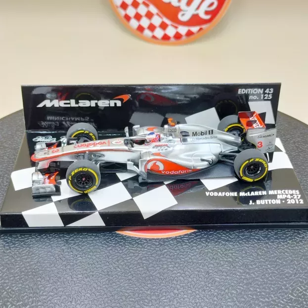 Minichamps Mclaren F1 Mp4-27 Mercedes N 3 Race Version 2012 Jenson Button 1:43 530124303