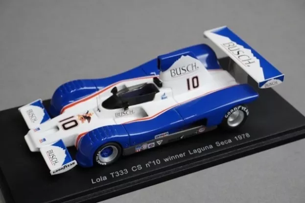 Spark Lola T333 Cs N 10 Laguna Seca 1978 Holbert 1:43 S1144