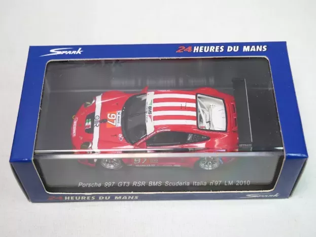 Spark Porsche 911 997 Gt3rsr N 97 24h Le Mans 2010 Holzer Westbrook Scheider 1:43 S2586
