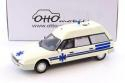 1:18 Otto Mobile OT367 Citroen CX Break Ambulance Quasar Heuliez White 1987