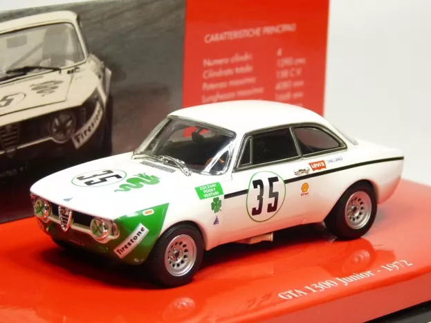 Minichamps Alfa Romeo Giulia Gta 1300 Junior N 35 Jarama 1972 Colzani Venturi Cazzago 1:43 436721235