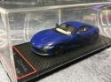 Bbr 1/43 Ferrari Roma Blu Eletrico Minicar Bbrc236L