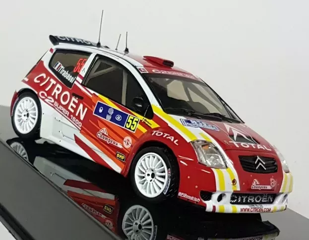 IXO Models Citroen C2 S1600 Jwrc N 55 Winner Rally Tour De Corse 2006 B.tirabassi J.j.renucci 1:43 RAM245