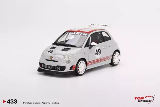 Truescale Fiat 500 Abarth Assetto Corsa N 49 2010 1:18 TS0433