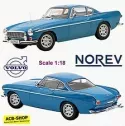 Volvo P 1800 S Coupe 1963-69 Medium Blue 1:18 Norev 188702