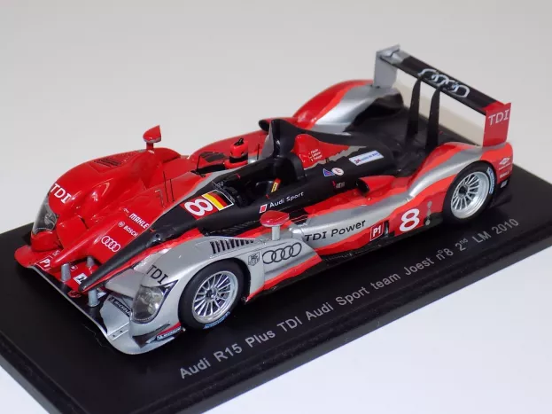 Spark Audi R15 Tdi Audi Sport Team Joest N 7 3rd 24h Le Mans 2010 Kristensen Capello Mcnish 1:43 S0692