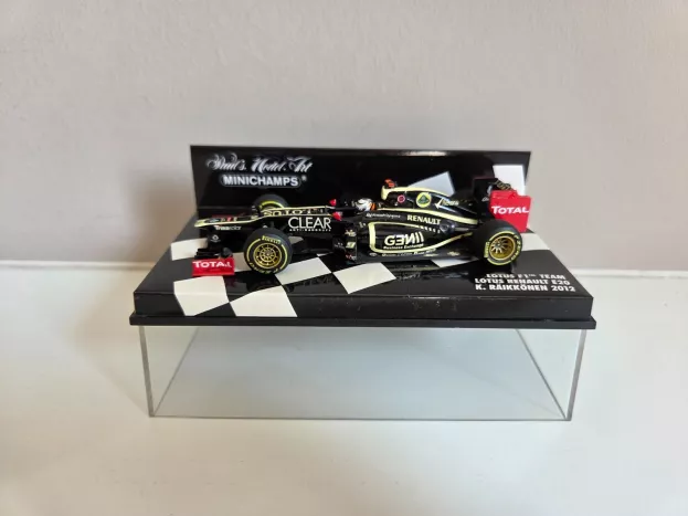Minichamps Lotus F1 E20 Team Renault N 9 Season 2012 Kimi Raikkonen 1:43 410120009