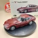 AUTOart 1/18 Toyota 2000GT 1967 Maroon Wire Spoke Wheels Millennium 78745