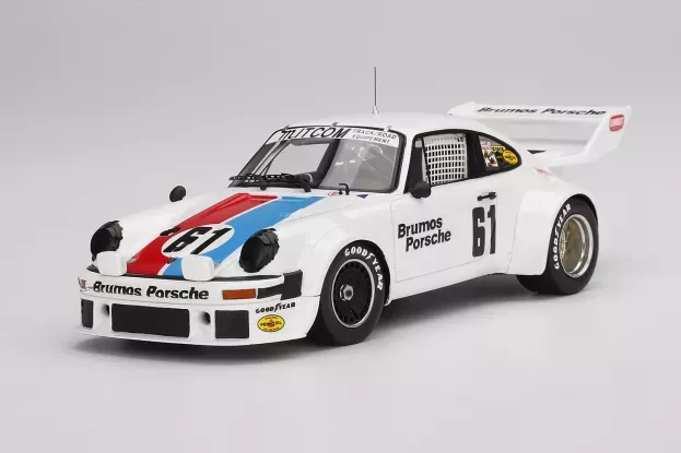 Truescale Porsche 934 5 Team Brumos Racing N 61 3rd 12h Sebring 1977 1:18 TS0300