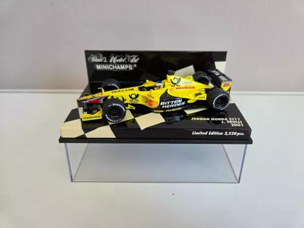 Minichamps Jordan F1 Ej11 Honda N 12 Season 2001 J.trulli 1:43 400010012