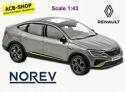 Renault Arkana E-Tech Hybrid 145 Engineered 2021 Grey 1:43 Norev 517686