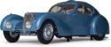 New IXO Models Bugatti Atlantic 57SC 1:8 Model Car Silver 20010108 KidBX