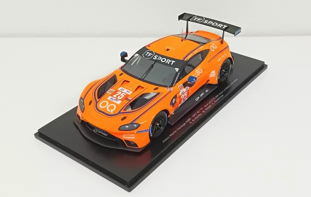 Spark Aston Martin Vantage Amr 4.0l Turbo V8 Team Ort By Tf N 25 2nd Lmgte Class 24h Le Mans 2023 A.al Harthy M.dinan C.eastwood 1:18 18S927