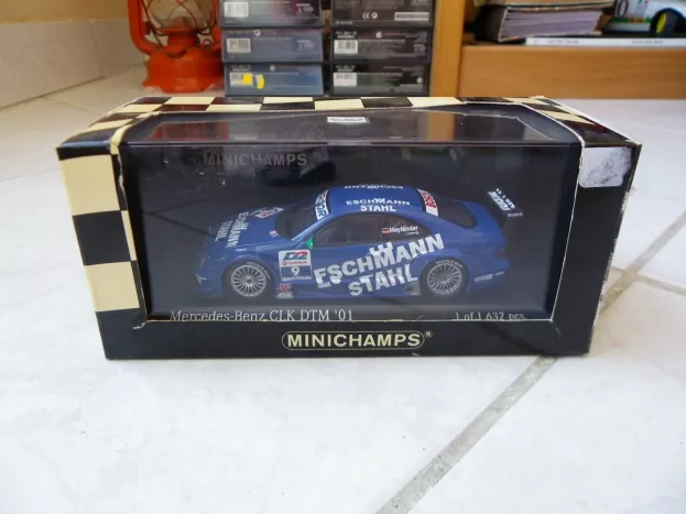 Minichamps Mercedes Clk-class Amg N 9 Team Manthey Dtm 2001 B.maylaender 1:43 400013109