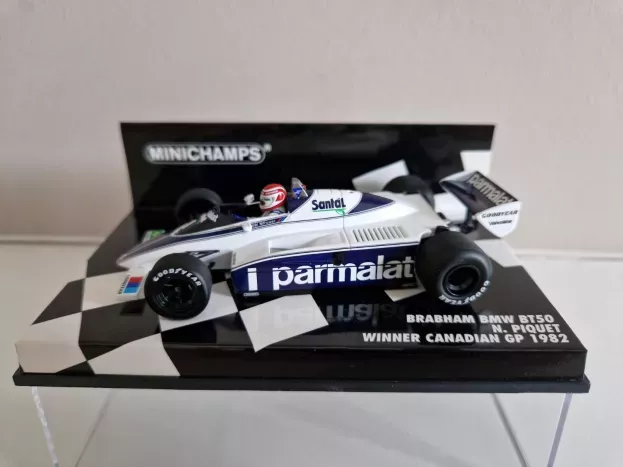 Minichamps Brabham F1 Bt50 Parmalat N 1 Season 1982 Nelson Piquet 1:43 417820001