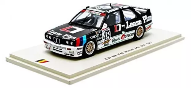 Spark Bmw 3-series M3 e30 Lease Plan N 48 Winner 24h Spa 1987 E.van De Poele J.m.martin D.theys 1:43 SB067