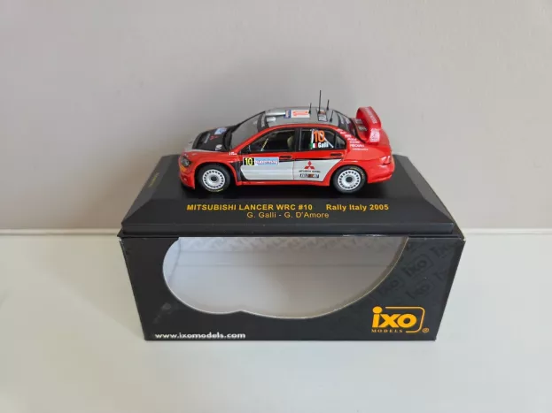 IXO Models Mitsubishi Lancer Wrc N 10 Rally Italia 2005 1:43 RAM193