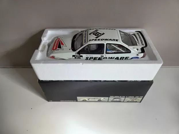 Minichamps Ford Sierra Cosworth Rs500 N 18 Dtm Double Winner Gp Zolder 1988 K.ludwig 1:18 100888018
