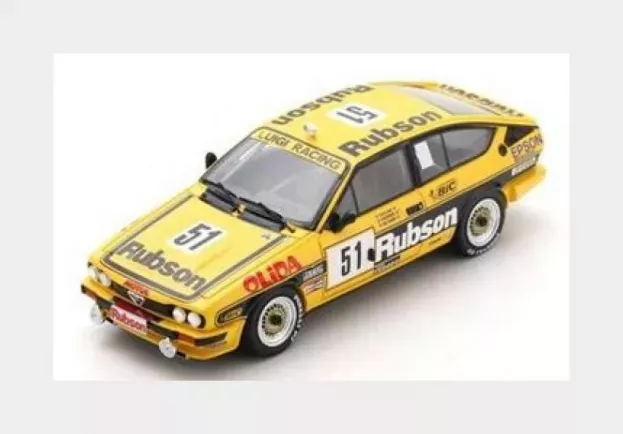 Spark Alfa Romeo Alfetta Gtv6 Team Luigi Racing N 51 24h Spa 1984 B.salam T.perrier P.de Thoiay 1:43 SB422