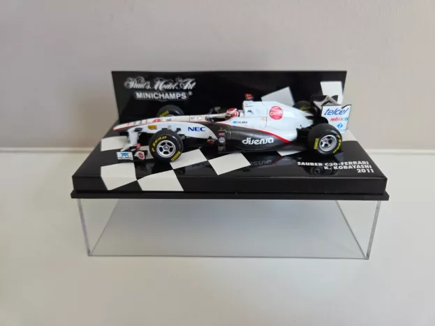 Minichamps Sauber F1 C31 Team Ferrari N 14 3rd Gp Japan 2012 K.kobayashi 1:43 410120114