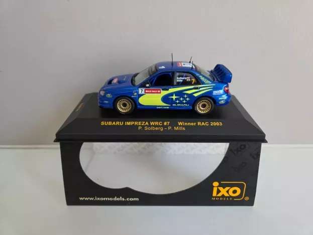 IXO Models Subaru Impreza Wrc Sti N 7 Winner Rally Rac 2003 P.solberg P.mills 1:43 RAM130