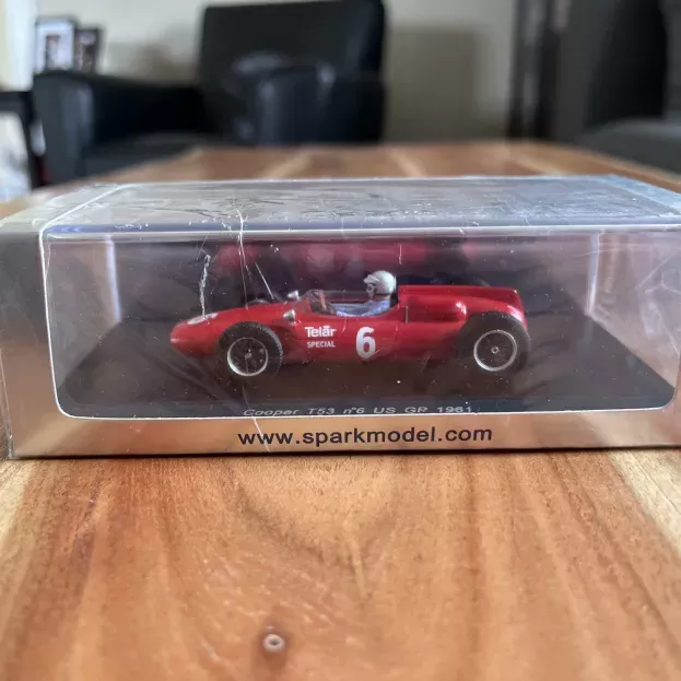 Spark Cooper F1 T53 N 6 Usa Gp 1961 Roger Penske 1:43 S3512