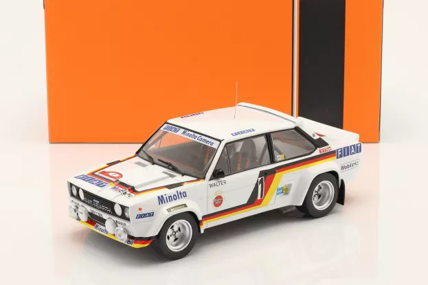 IXO Models Fiat 131 Abarth N 1 Rally Hunsruck 1979 W.rohrl C.geistdoerfer 1:18 18RMC077.20