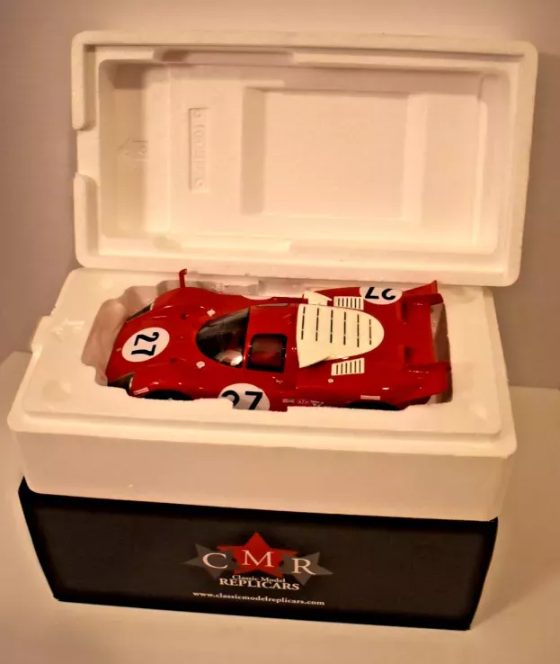 CMR Ferrari 512s Berlinetta Ch.1004 Team Scuderia Ferrari N 27 24h Daytona 1970 J.ickx P.schetty 1:18 CMR031
