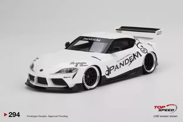 Truescale Toyota Supra Gr V1.0 Pandem Tuned Version 2020 1:18 TS0294