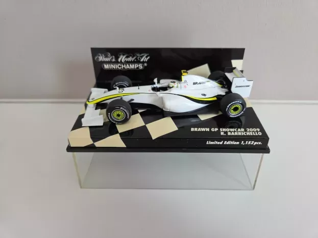 Minichamps Brawn Gp F1 Brawn Gp N 23 Show Car 2009 Rubens Barrichello 1:43 400090093