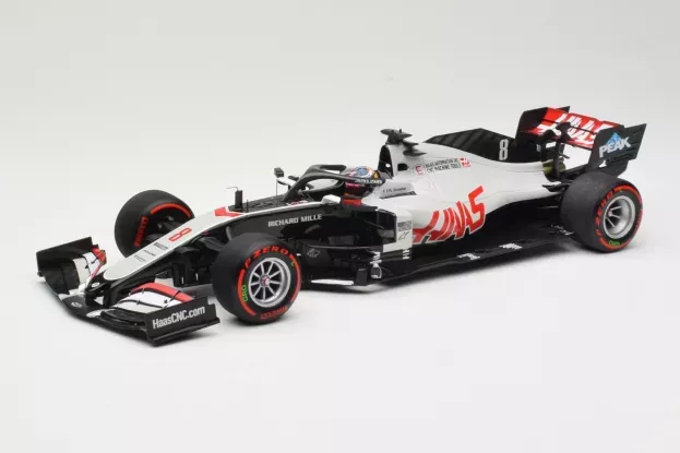 Minichamps Haas F1 Vf-20 N 8 Bahrain Gp 2020 Roman Grosjean 1:18 110201508