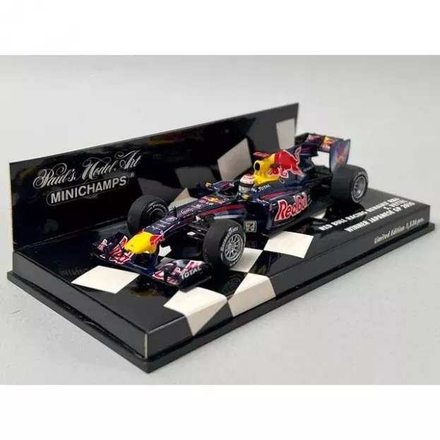 Minichamps Red Bull F1 Rb6 N 5 Winner Gp Japan 2010 Sebastian Vettel World Champion 1:43 410100305
