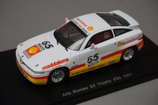 Spark Alfa Romeo Sz Zagato Coupe Monteshell N 65 Trophy 1993 1:43 S0616