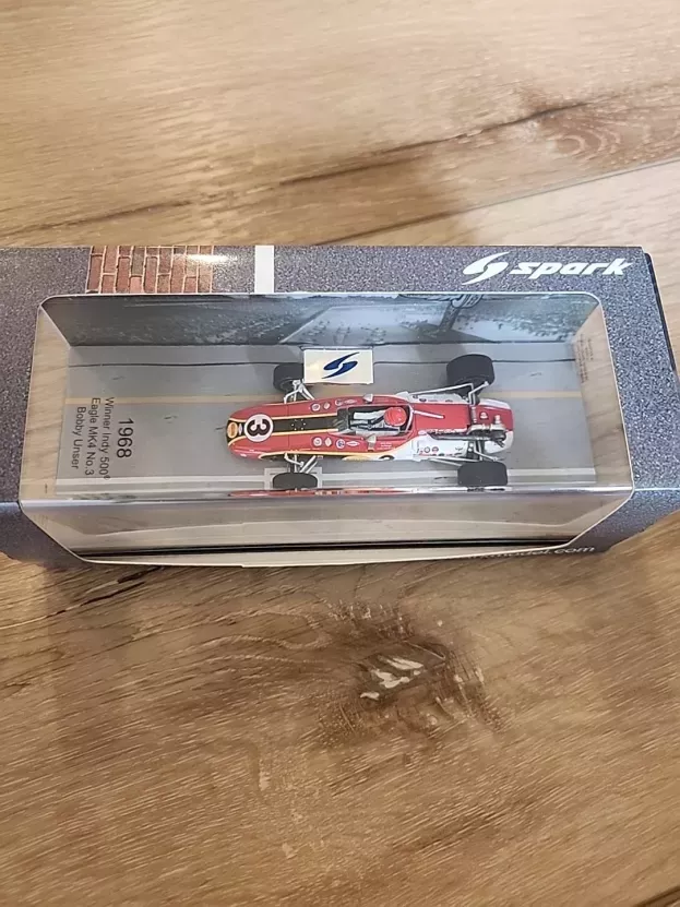 Spark Eagle Mk Iv N 3 Winner Indianapolis Indy 500 1968 B.unser 1:43 43IN68