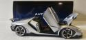 1/18 AutoArt Lamborghini Centenario Roadster Silver 79116