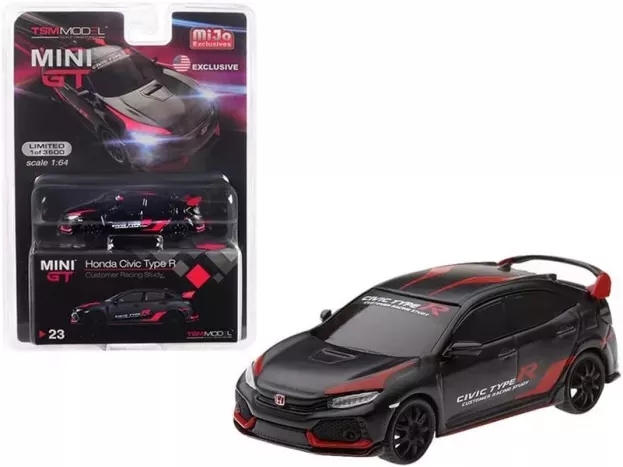 Mini-GT Honda Civic Type R fk8 2017 1:64 MGT00023-MJ