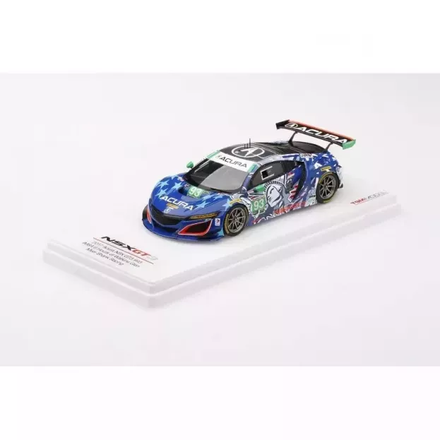 Truescale Acura Nsx Gt3 Statue Of Liberty N 93 Imsa Championship Watkins Glen 2017 A.lally K.legge 1:43 TSM430385